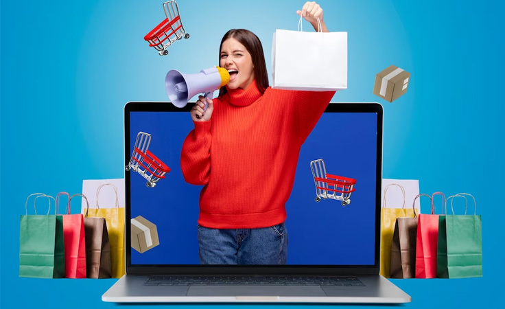 Online Shopping Infuencer